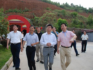 南平市市长裴金佳到我公司检查工作